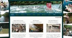 Desktop Screenshot of lesselommefishing.com